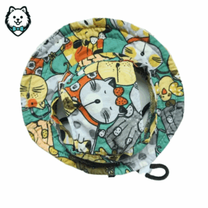 Chapeau de soleil réglable pour chien Spitz