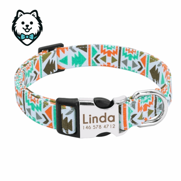 collier chien personnalisé et gravé