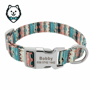Collier chien personnalisé et gravé