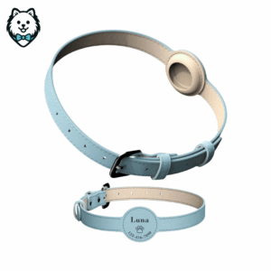 Collier pour chien AirTag personnalisé, Compatible Apple, idéal petit chien