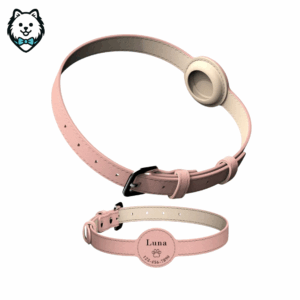 collier pour chien airtag personnalisé, compatible apple, idéal petit chien (copie)