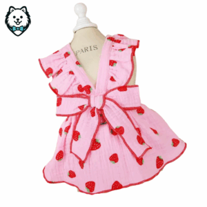 robe de princesse pour spitz & loulou de poméranie