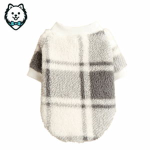 Pull en laine pour chien spitz