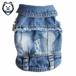 Veste & blouson en jean pour chien Spitz