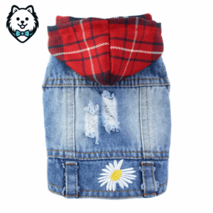 Veste & blouson en jean pour chien Spitz