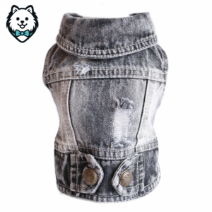 Veste & blouson en jean pour chien Spitz