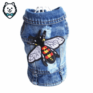 Veste & blouson en jean pour chien Spitz