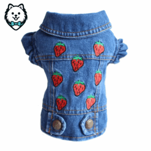 Veste & blouson en jean pour chien Spitz